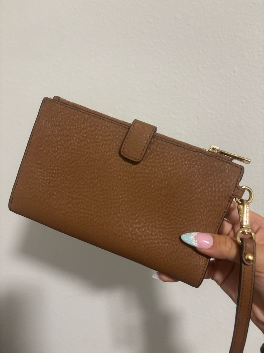 Michael Kors Brown Wristlet Wallet - Picture 2 of 4